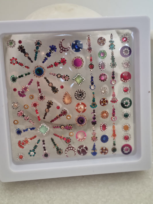 Mixed Bindi Frame